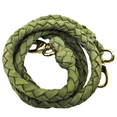 FANNY STRAP ROUND BRAID BRONZE