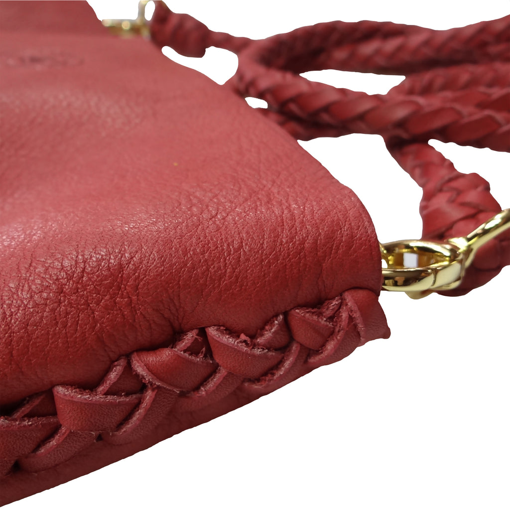 FANNY SATCHEL MEDIUM CORAL