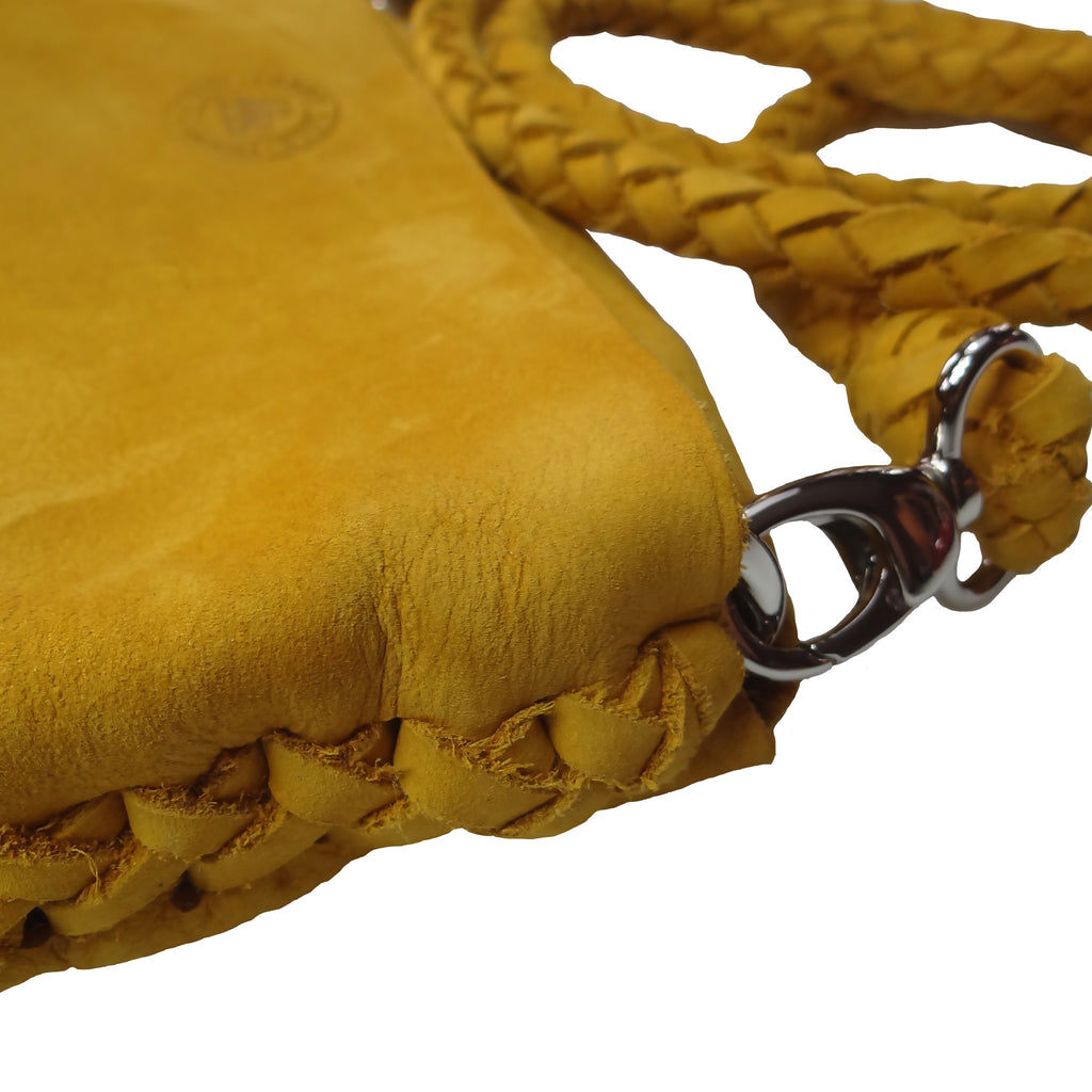 FANNY SATCHEL MEDIUM SAFFRON