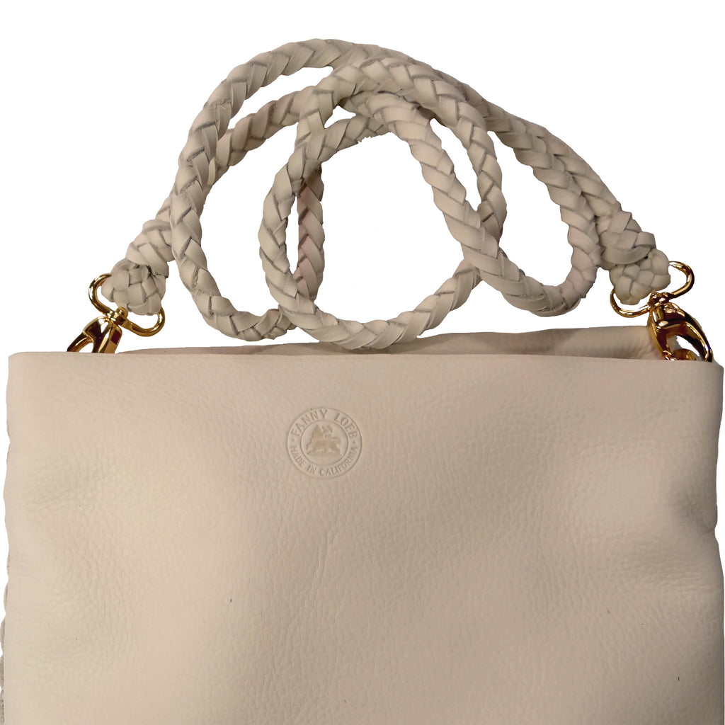 FANNY SATCHEL MEDIUM CREAM