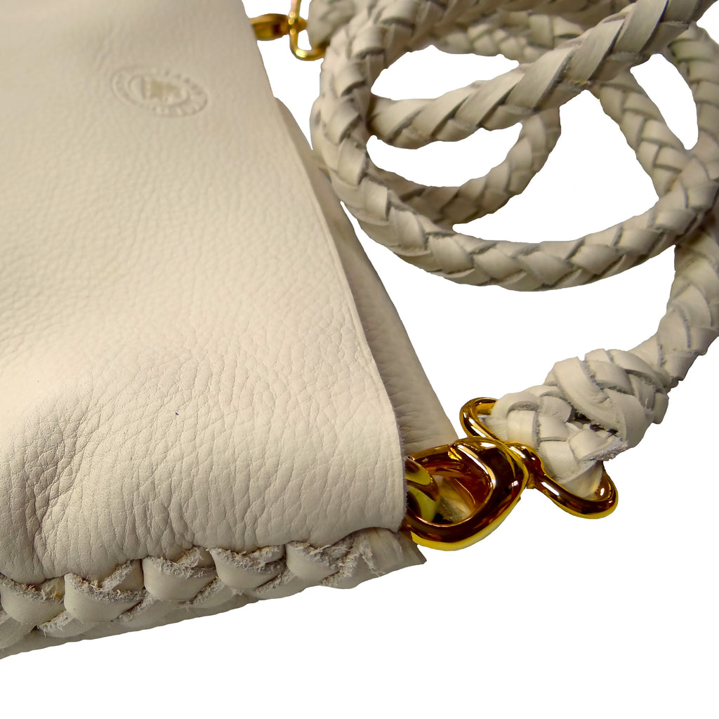 FANNY SATCHEL MEDIUM CREAM