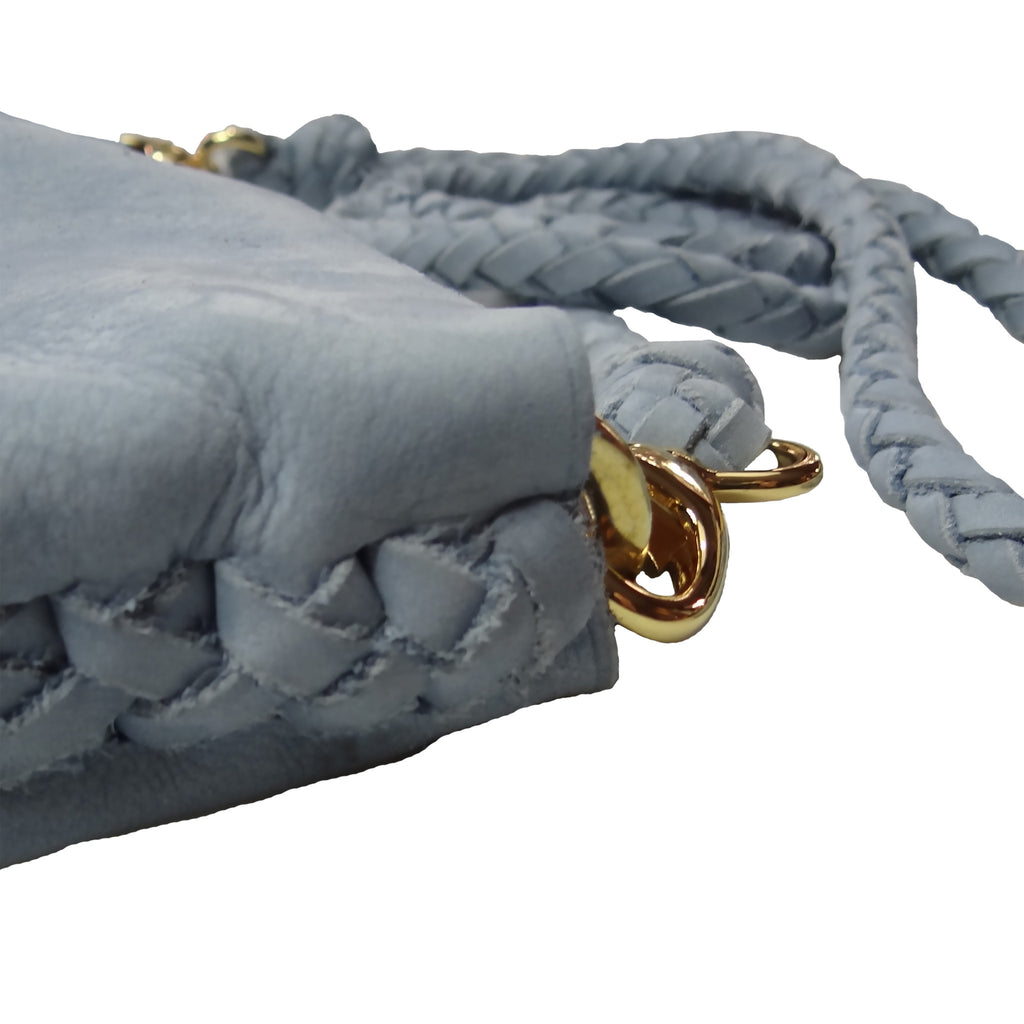 FANNY SATCHEL MEDIUM LIGHT BLUE