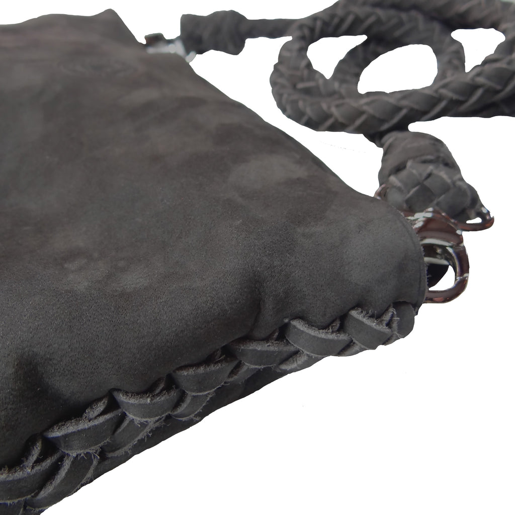 FANNY SATCHEL MEDIUM SLATE