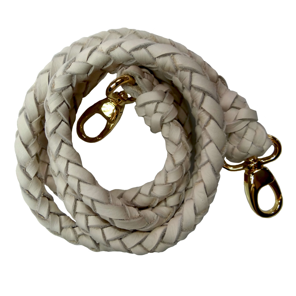 FANNY STRAP ROUND BRAID CREAM