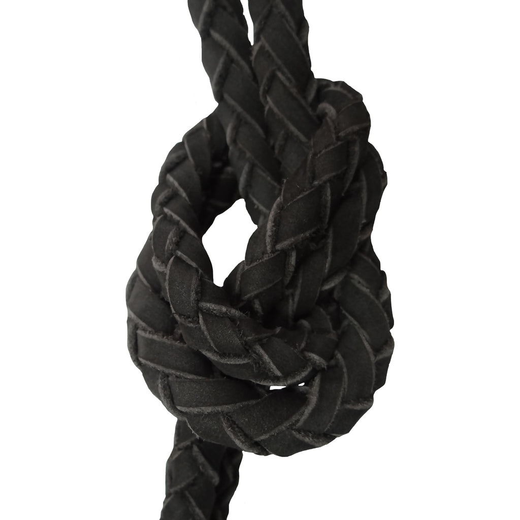 FANNY STRAP ROUND BRAID SLATE