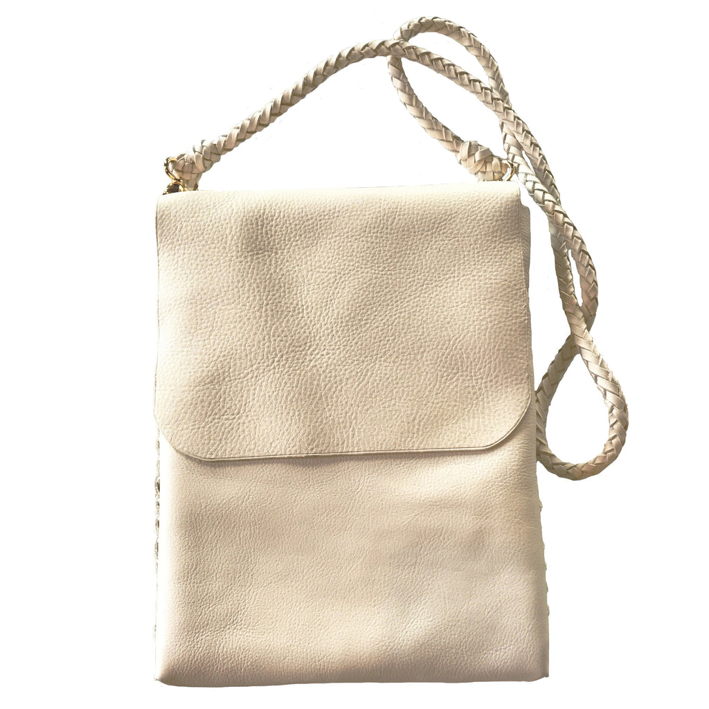 FANNY SATCHEL MEDIUM CREAM