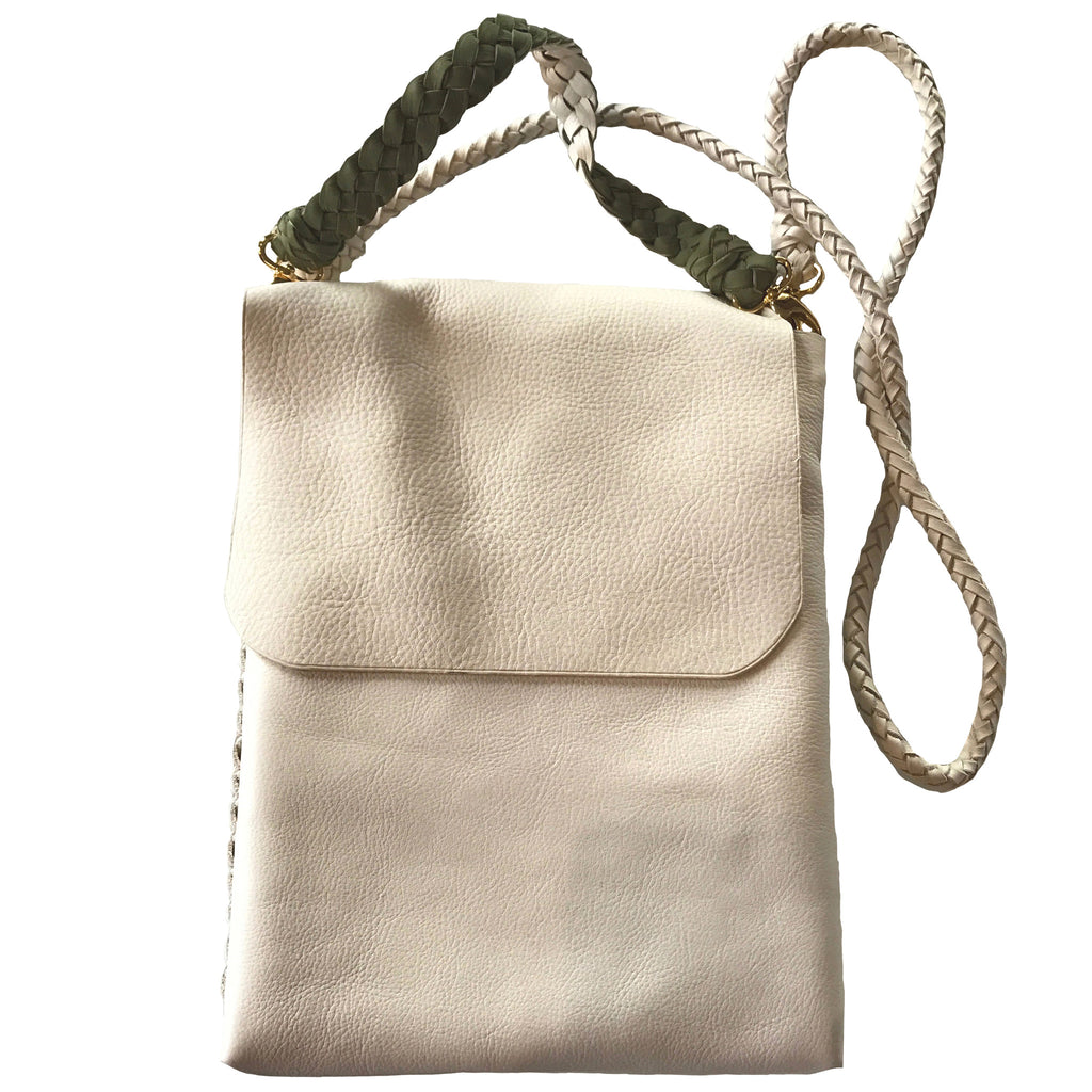 FANNY SATCHEL MEDIUM CREAM