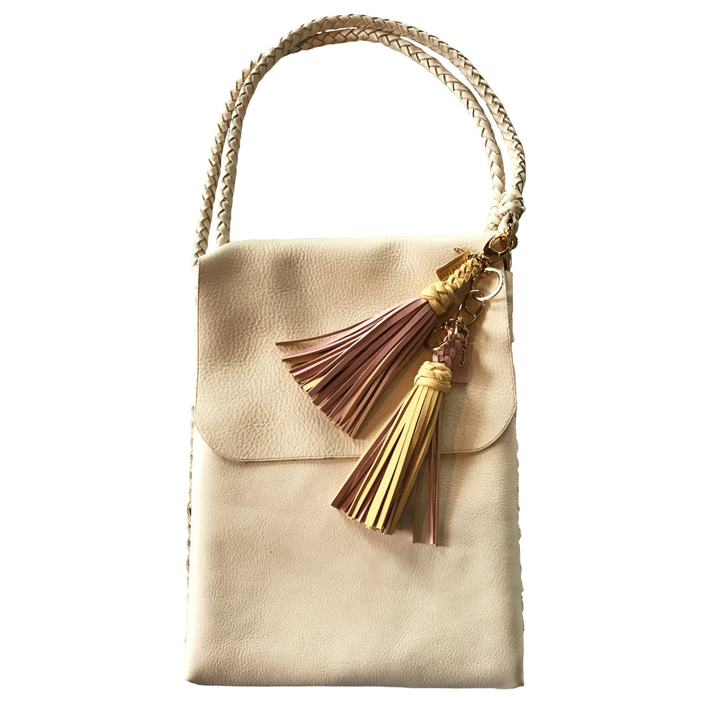 FANNY SATCHEL MEDIUM CREAM