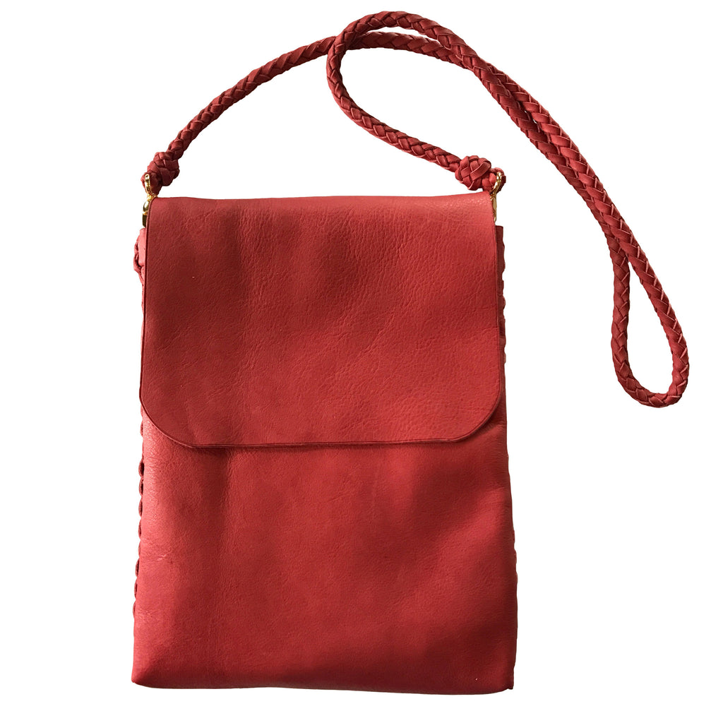 FANNY SATCHEL MEDIUM CORAL