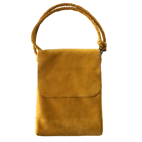 FANNY SATCHEL MEDIUM SAFFRON