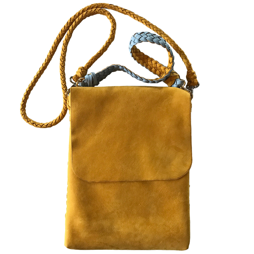 FANNY SATCHEL MEDIUM SAFFRON