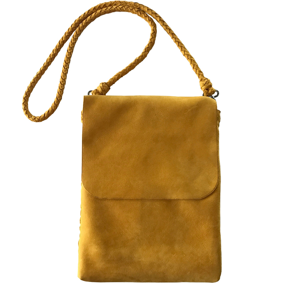 FANNY SATCHEL MEDIUM SAFFRON