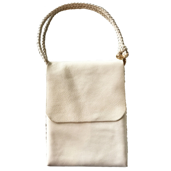 FANNY SATCHEL MEDIUM CREAM