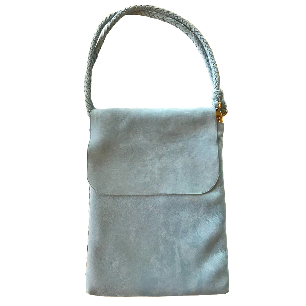 FANNY SATCHEL MEDIUM LIGHT BLUE