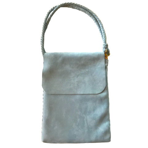 FANNY SATCHEL MEDIUM LIGHT BLUE