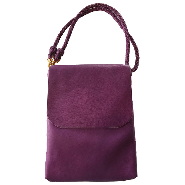 FANNY SATCHEL MEDIUM VIOLET