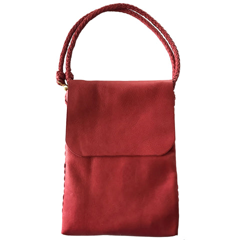 FANNY SATCHEL MEDIUM CORAL