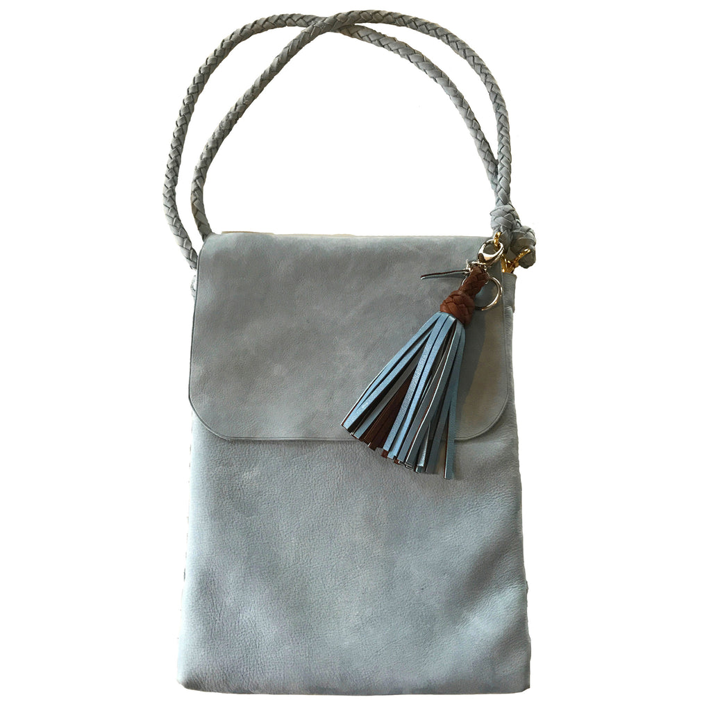 FANNY SATCHEL MEDIUM LIGHT BLUE